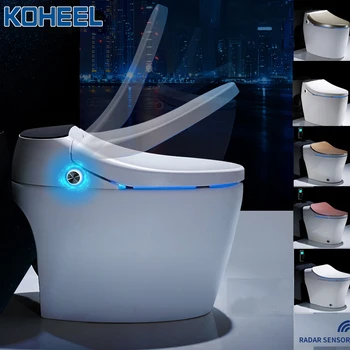 KOHEEL Luxury Smart Vienas-Wc S-gaudyklė Protingas WC Pailgos Nuotolinio valdymo Smart Bidė, Tualetas