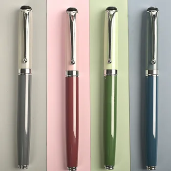 Nešiojamų Mini Metalo Fontanas Pen Kelionės Pocket Pen 