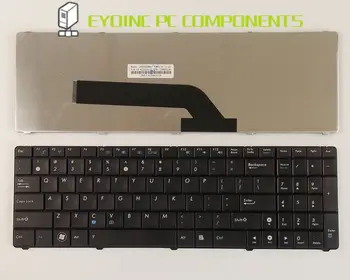 Originali Nešiojamojo kompiuterio Klaviatūros ASUS K50A K51AB K61 K61IC X70I X70IC X70IL X70 JAV Versija